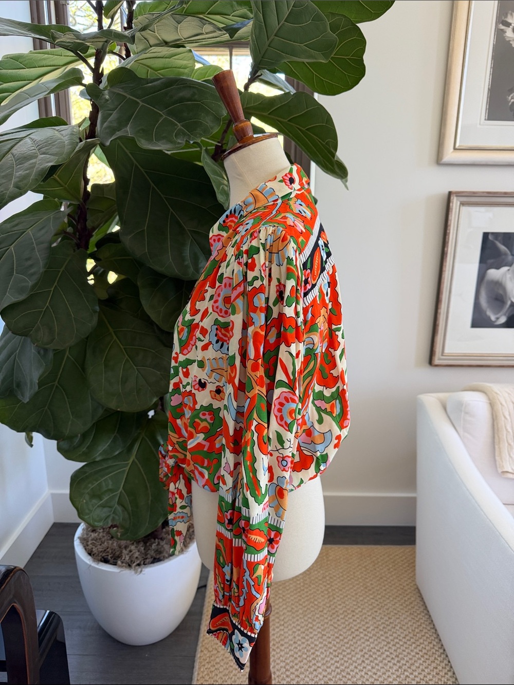 BA&SH Martha Shirt, size 1 Small - Picture 2 of 7
